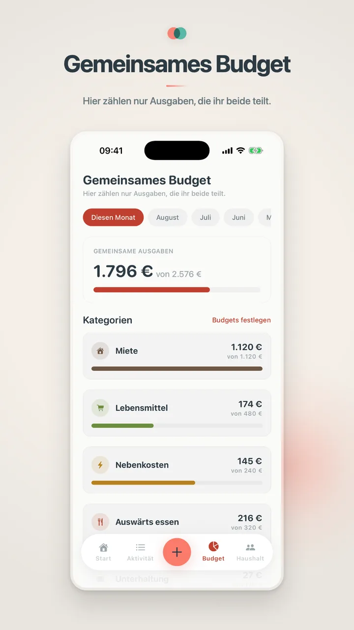 Gemeinsames Budget