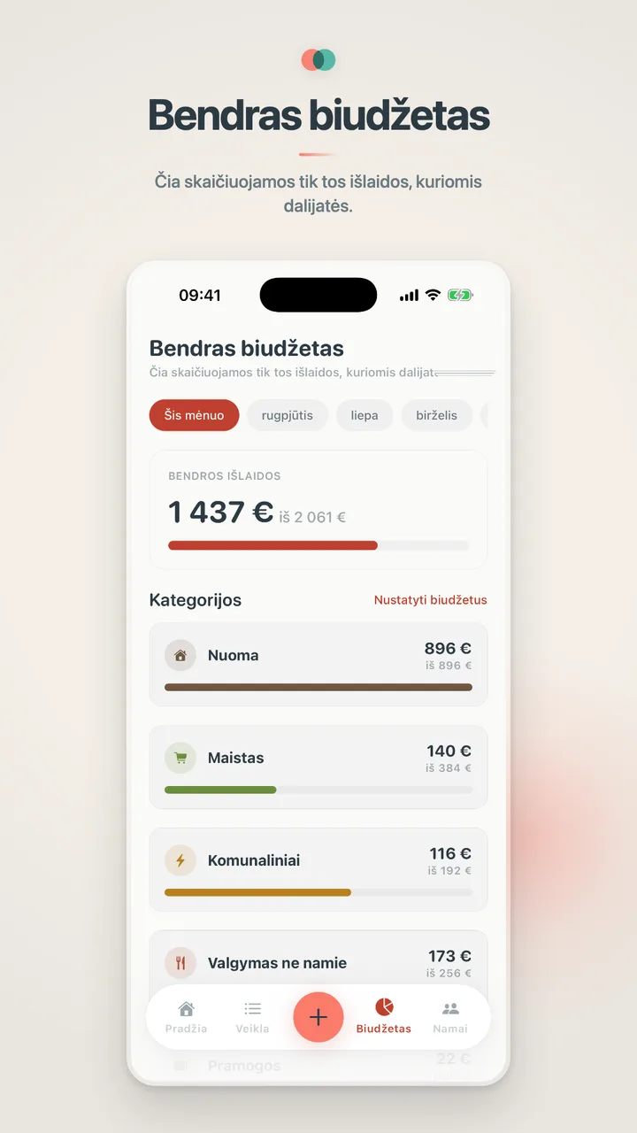 Bendras biudžetas